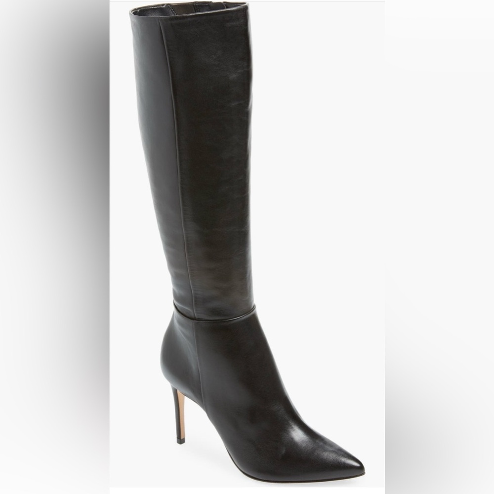 Elegant Black Knee-High Boots